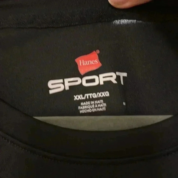 NWT Hanes Sport Long Sleeve Top, XXL - Picture 4 of 5